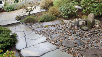 stone and rock hardscape design barclays gardens