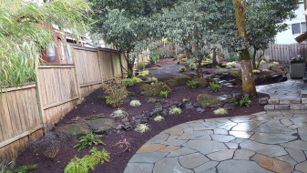 backyard landscaping patio design