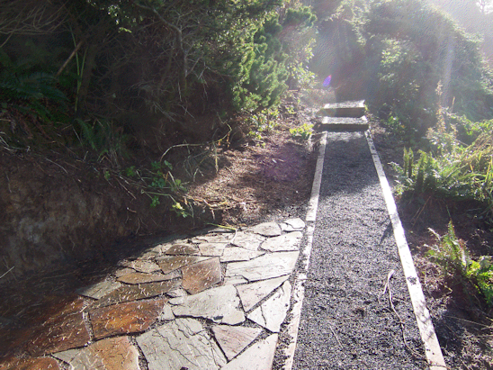 gravel pathway